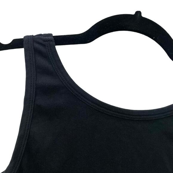 Volcom Black Mahalo Rainbow Palm Tree Graphic Tank Top - Picture 7 of 8